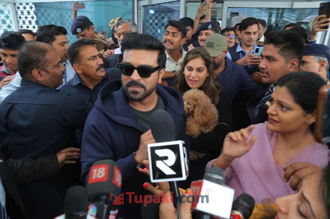 RamCharan At Delhi Airport For India Today Conclave